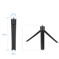 Tripod berdiri ponsel Desktop Mini portabel, grosir murah untuk iphone Huaweixiaomi Go pro 7 6 5