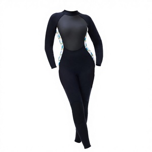 Combinaison de plongée intégrale unisexe grande taille anti-UV thermique à col ras du cou pour la plongée, le surf et la natation - Product Image 3