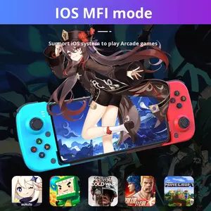 Nouvelle manette de jeu mobile D3 Android iOS Genshin Impact extensible pour un retour d'information optimal, idéale pour les jeux de tir et le contrôle de tir au vif (Chicken Eating Artifact Gun Pressing King) - Product Image 3