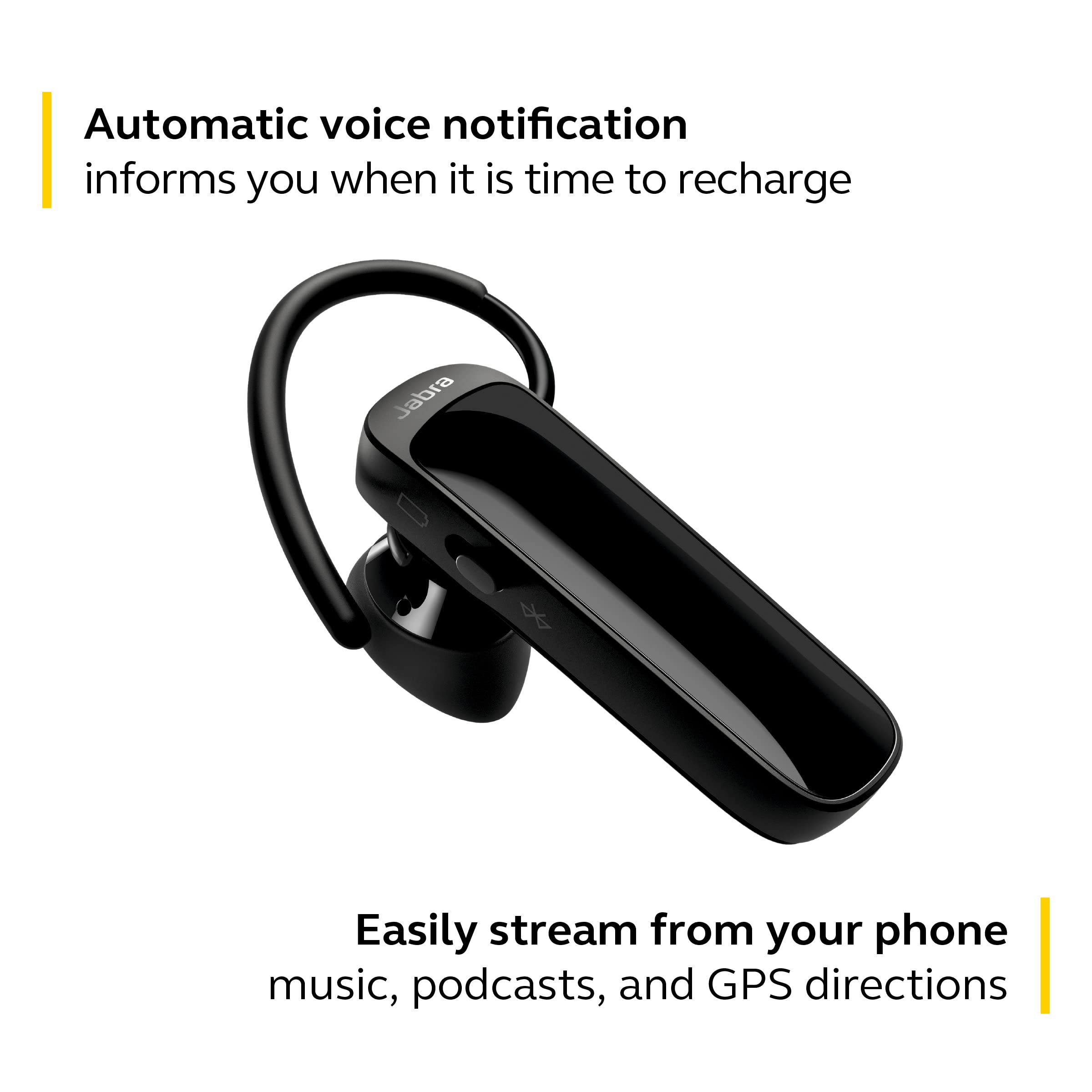 イヤホン Jabra Talk 25 SE Jabra Talk 25 SE - Reliable Bluetooth Headset for Clear Calls