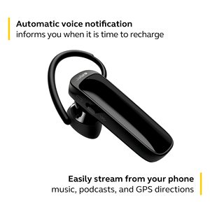 <span class=keywords><strong>Jabra</strong></span> Talk 25 SE <span class=keywords><strong>Headset</strong></span> Bluetooth Mono nirkabel, <span class=keywords><strong>Headset</strong></span> telinga tunggal dengan mikrofon bawaan, Streaming Media, hingga 9 jam T - Product Image 2