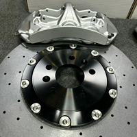 Kit de frein avant à six pistons avec étrier de frein et disque en céramique carbone compatible avec Infiniti Q50/G37 NV200 J32 Volkswagen Golf GTI CC