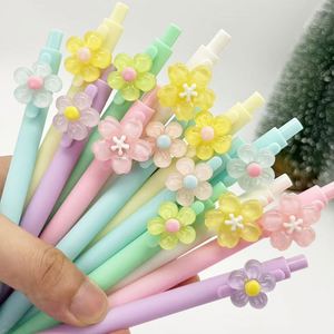 Stylo bille à clip fantaisie motif fleur dessin animé coloré et mignon - Product Image 5