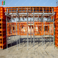 Poutre en bois H20 compatible avec le coffrage en béton Doka, poutre de support modulaire pour la construction de dalles et de murs.
