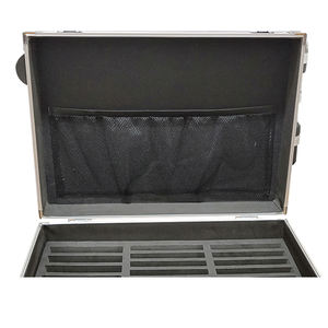 Draagbare grote vlucht case aluminium trolley met wiel - Product Image 6