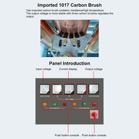 Régulateur de tension servo automatique industriel 100Kva à trois phases stabilisateur 100Kw 380V écran LCD analogique pour SVC