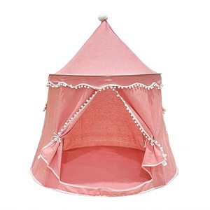 Tienda para dormir Princess Castle al por mayor, tienda pagoda para niños personalizable, tienda para casa rosa - Product Image 4