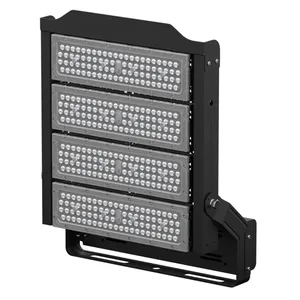 High Quality 3700 Lumens 100W 12 Volt Ip65 Aluminum Security Exterior High Bay Outside Floodlights For Stadium