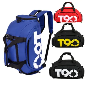 Sport Fitness Travel Bags Custom T 90 Outdoor Large Capacity Luggage Basketball Backpack Duffel Bag With Shoe Compartment