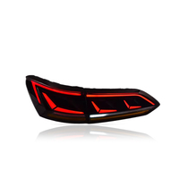 Feux arrière LED modifiés KGKB avec clignotants séquentiels, style haut de gamme, Plug & Play pour VW Touareg CR7 2019-2023