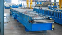 Machine de fabrication de tôles de toiture en acier coloré FORJEN, formage à froid, formage de tuiles, commande PLC, moteur hydraulique