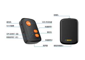 Localizador GPS Inteligente DF V51 4G con Detección de Caídas, Botón de Emergencia Antideslizante, Control por Aplicación, Reloj Despertador y LBS para Personas Mayores - Product Image 5