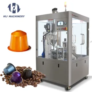 High Speed Rotary Nespresso K Cup Coffee Capsule Filling Sealing Making Machine