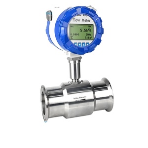 Digital Aço Inoxidável Turbina Flowmeter para Gás Gasolina Diesel Metanol Água Leite Óleo Customizável Medidor OEM - Product Image 2