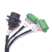 5.08mm Pin Phoenix Type Connecteur Vert PCB Vis Bornier Pôle 4pin avec 30cm Câble Assemblage Personnalisé Har Fil Assemblage