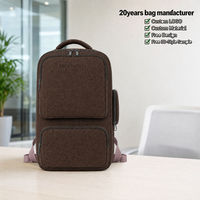Sac à dos pour ordinateur portable imperméable en polyester, 36-59 L, unisexe, pour le bureau, les voyages