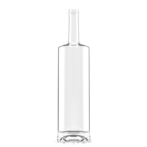 Botella de Vidrio de Base Pesada de <span class=keywords><strong>1</strong></span> Litro, Marca Shandong Premium, para Licores, Estilo Decantador de Ron Caribeño, con Tapa de Rosca - Product Image 2