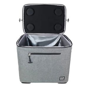 Sac isotherme souple personnalisé avec logo, promotionnel, réutilisable, isolation thermique, vente en gros, non tissé, pour aliments - Product Image 5