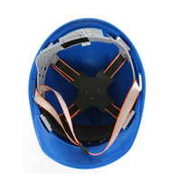 Casque de sécurité pour les travailleurs, disponible en rouge, jaune, bleu, blanc et orange, avec ceinture de sécurité