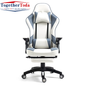 Chaise de jeu ergonomique de luxe à dossier haut personnalisable, inclinable et avec appuie-tête réglable, idéale pour les longues sessions de jeu - Product Image 1
