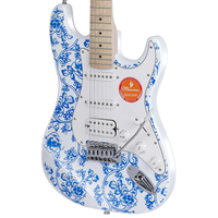 Guitares électriques ST bon marché, modèle le plus vendu en gros, disponibles en plusieurs couleurs, excellent rapport qualité-prix, idéales pour les débutants