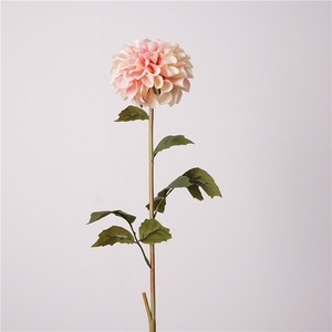 Dahlias artificiels en gros à double pétales, Aster New York, Chrysanthèmes Pompon aux couleurs d'automne pour la décoration <span class=keywords><strong>de</strong></span> la maison et <span class=keywords><strong>de</strong></span> mariage - Product Image 6