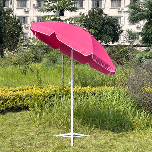 <span class=keywords><strong>Parasol</strong></span> de plage grand format <span class=keywords><strong>pas</strong></span> <span class=keywords><strong>cher</strong></span>, protection UV 50+, portable, avec ancre de sable et sac de transport en PVC pour patio et jardin - Product Image 6