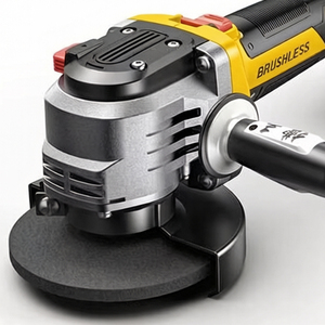 <span class=keywords><strong>Amoladora</strong></span> Angular Portátil Industrial <span class=keywords><strong>Mini</strong></span> Eléctrica Inalámbrica con Motor sin Escobillas, Interruptor de Palanca, Batería de Iones de Litio de 4.0Ah y 1050W - Product Image 5