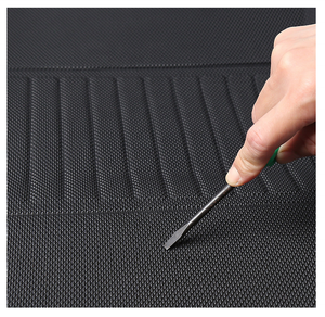 <span class=keywords><strong>Tapis</strong></span> de sol tous temps pour Hyundai Ioniq <span class=keywords><strong>6</strong></span> 2023-2024 3D XPE Rubber Liner 3PCS Set - Product Image 6