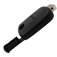 KEYDIY Tête de clé à transpondeur KD universelle pouvant installer différentes lames de clé et transpondeur à puce Coque de clé de voiture