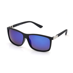 Lunettes de soleil de sport polarisées, monture intégrale rectangulaire, UV400, usage extérieur, modèle unisexe adulte 5005 - Product Image 4