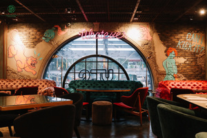Retro Industrielle Kommerzielle Bar-Möbelgarnitur Lounge-Sitzgruppe Cocktailbar & <span class=keywords><strong>VIP</strong></span>-Lounge-Bestuhlung für Nachtclub und Kneipe - Product Image 5