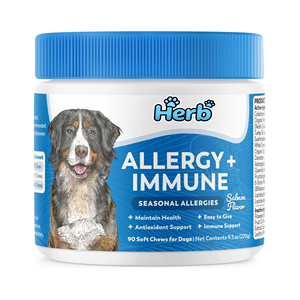 OEM/ODM Marque Privée – Friandises Tendres Anti-Allergie pour Chiens avec Probiotiques et Haute Teneur en Protéines – Soulagement des Démangeaisons Cutanées, des Oreilles et des Pattes – Soin Optimal pour la Santé Animale - Product Image 1