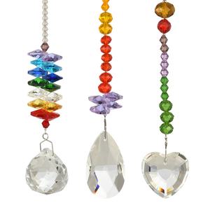 Vente chaude cristal vent <span class=keywords><strong>carillon</strong></span> soleil attrape série bricolage intérieur décoratif pendentif cadeau d'anniversaire - Product Image 2