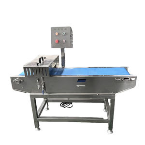 เครื่องตัดอาหารทะเลสแตนเลสแบบอัตโนมัติสำหรับตัดกุ้งปลาเนื้อปลา<span class=keywords><strong>หมึก</strong></span>ปลาหมึกรูปดอกไม้ - Product Image 3