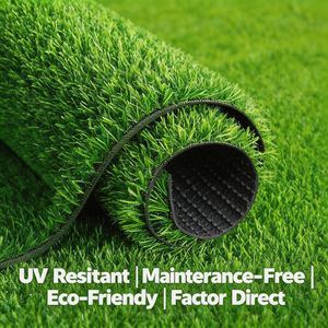 Gazon artificiel vert naturel avec trous de drainage 20 mm pour balcon, terrasse, décoration, exportation vers l'Allemagne, la <span class=keywords><strong>France</strong></span>, haute performance, qualité supérieure - Product Image 5