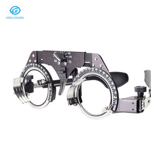 Marco de prueba de Optometría de titanio puro, Marcos ópticos de forma rectangular para miopía, hipermetropía, <span class=keywords><strong>gafas</strong></span> <span class=keywords><strong>graduadas</strong></span> - Product Image 3