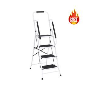<strong>Cheapest</strong> Folding Household Steel Step <strong>Ladder</strong> for Sale - Product Image 2