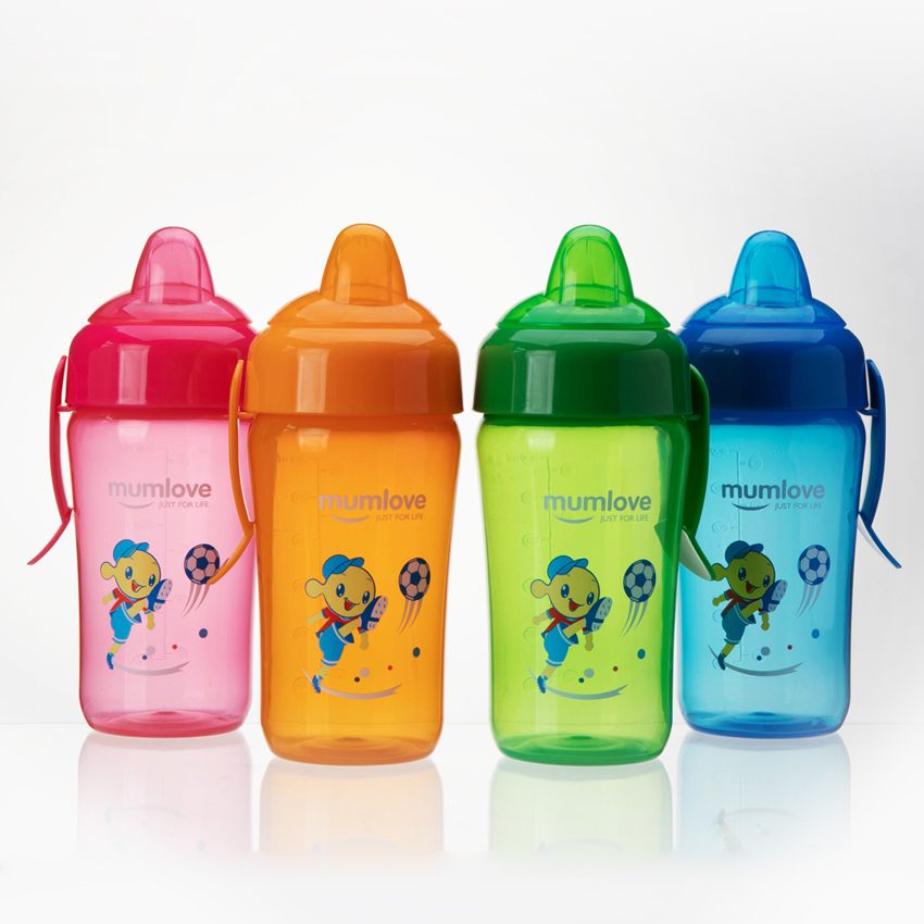 300 мл или 10 унций, детская спортивная вакуумная насадка, силиконовая пластиковая детская чашка