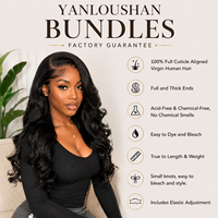Rambut Manusia Brasil Ellayu Cuticle Aligned, 100% Virgin Unprocessed Indian Curly, Bundel Double Drawn Grosir dari Vendor