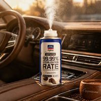 Purificateur d'air pour l'intérieur des voitures, des animaux domestiques et des pièces de la maison, désodorisant antibactérien, éliminateur d'odeurs, spray rafraîchissant Cappuccino