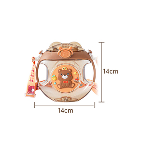 <span class=keywords><strong>2023</strong></span> nouveaux vaporisateurs de beignets en plastique recyclé de 500 ml avec buse et LED pour enfant, étudiant ou enfant - Product Image 1