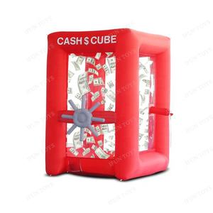 Cabina inflable <span class=keywords><strong>de</strong></span> cubo <span class=keywords><strong>de</strong></span> efectivo para <span class=keywords><strong>alquiler</strong></span> <span class=keywords><strong>de</strong></span> fiestas, máquina inflable para agarrar dinero para publicidad comercial, promoción <span class=keywords><strong>de</strong></span> eventos - Product Image 5
