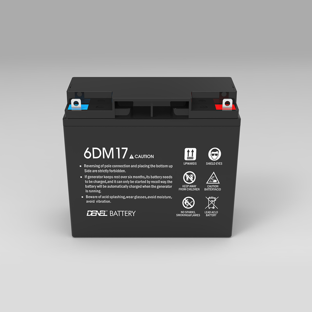 12V Battery Generator-welder Battery 6dm17 17ah/10hr Lawn Mower Battery
