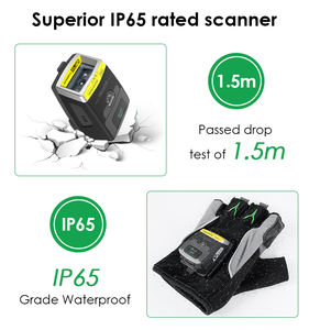 Escáner de Guante con Sensor Táctil GS02 USB 1D 2D para Logística, Muebles, Supermercados, Gestión de Almacenes SE5500, Largo Alcance de 10 Metros - Product Image 5