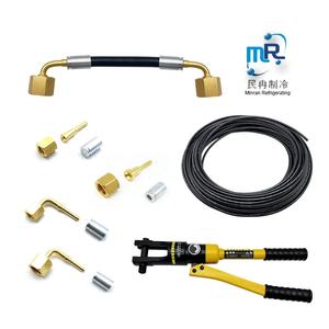 オイルリターン1/4 "3/8" 高圧窒素冷凍オイルリターンホースコンプレッサーオイルセパレーター冷凍システム用 - Product Image 1