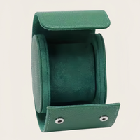 Nouveau design populaire Boîte de rouleau de montre en cuir PU Boîte d'emballage de montre pour Double 2 montres