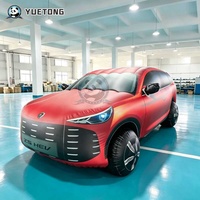 Modèle de voiture gonflable géant, véhicule gonflable personnalisé pour l'affichage automobile, la publicité, la promotion de marque et les événements