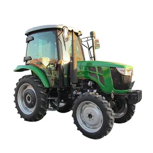Cheap Compact Tractor Traktor 4X4 Mini Farm 4Wd Compact Tractor Agricultural With Tires On Sale
