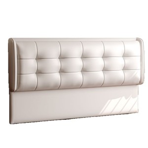 Cabecera de Cama Tapizada Color Café, Madera Sólida, Diseño Moderno, Muebles de Dormitorio - Product Image 5